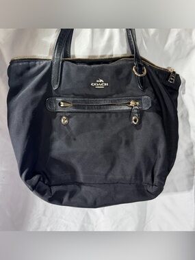 Coach Black Shoulder Bag